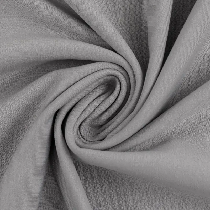 solid gray cotton fabric