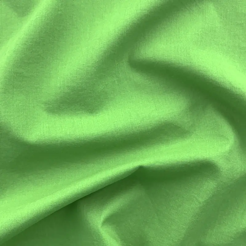 solid green cotton fabric