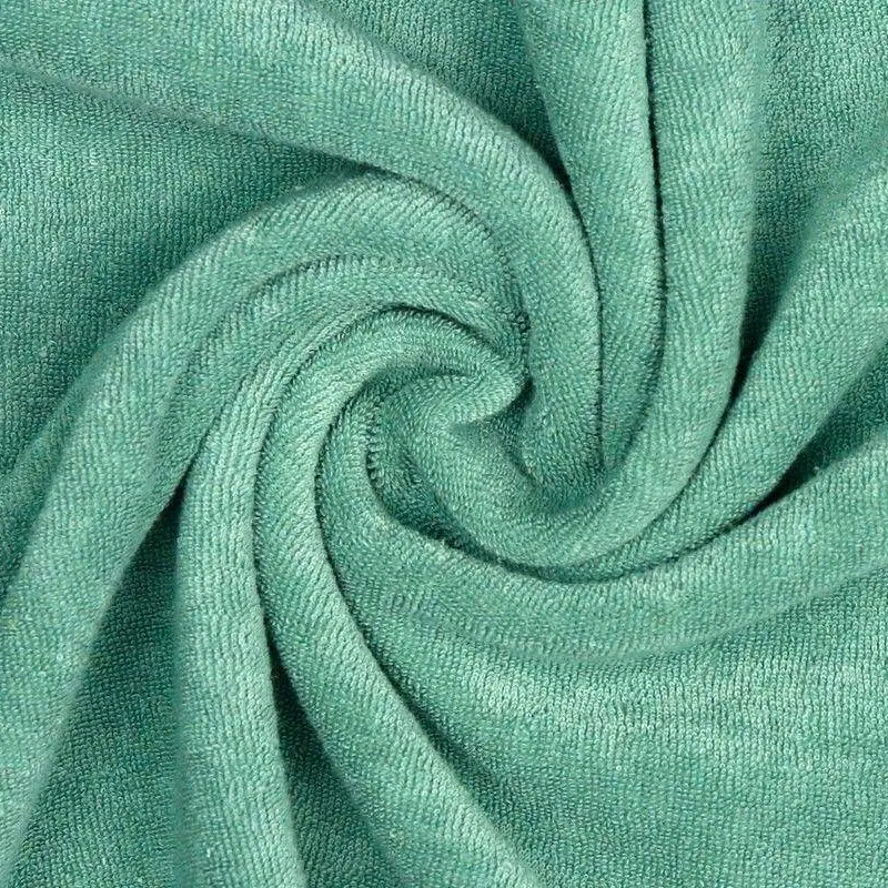 stretch terry towelling fabric