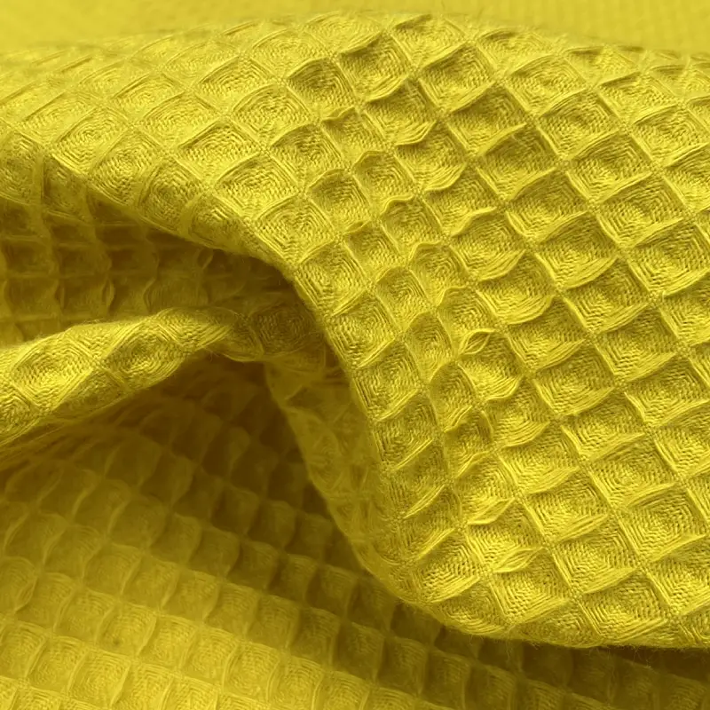 waffle weave toweling fabric
