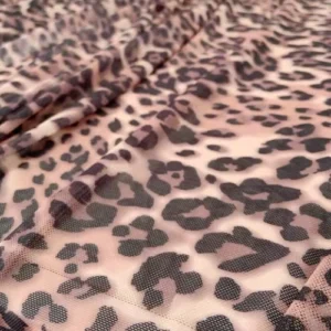 Leopard Print Tulle Fabric Patterns