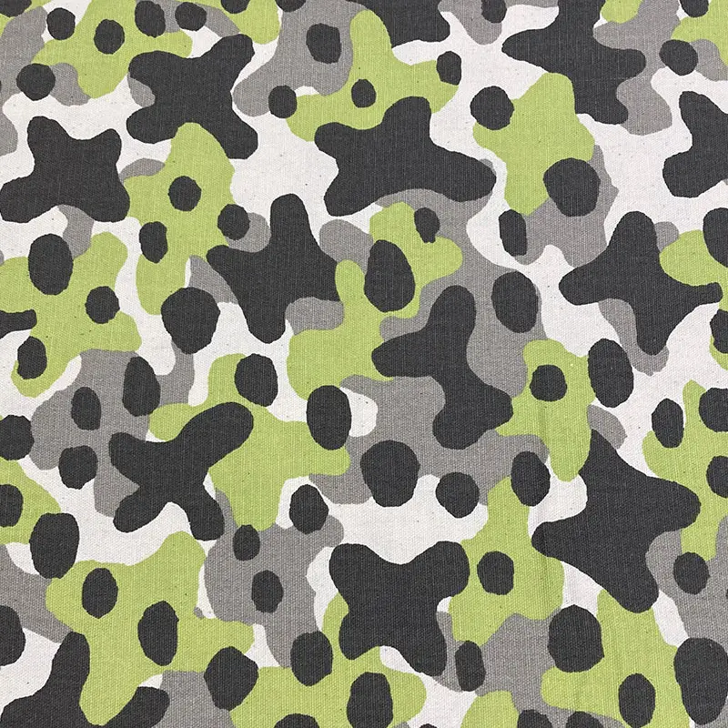 camo duck canvas fabric