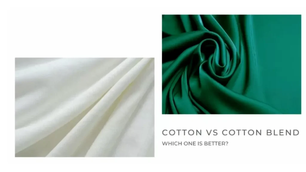 cotton blend fabric vs pure cotton
