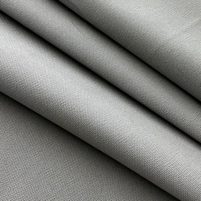 gray canvas duck fabric