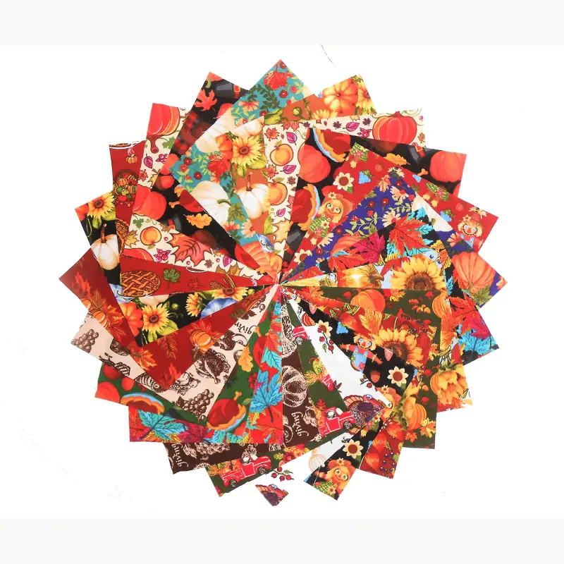 layer cake autumn quilt fabric squares