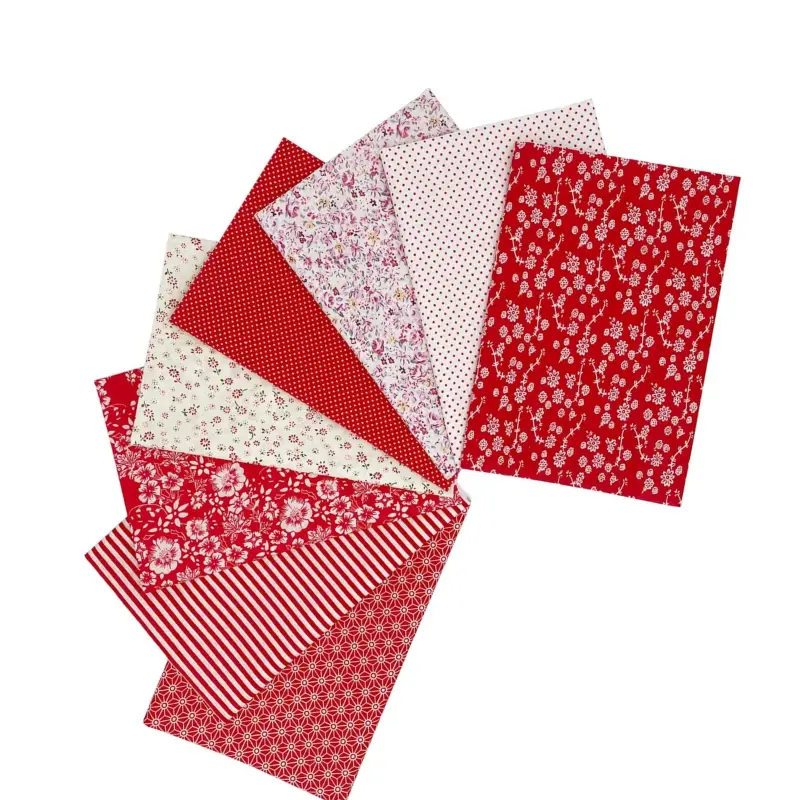 cotton patchwork fabric squares