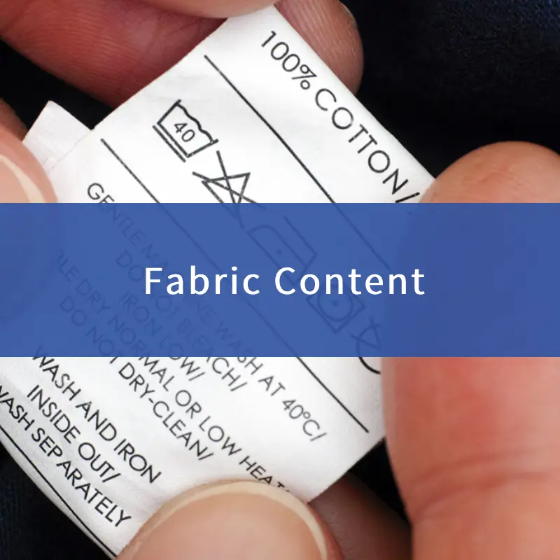 fabric content