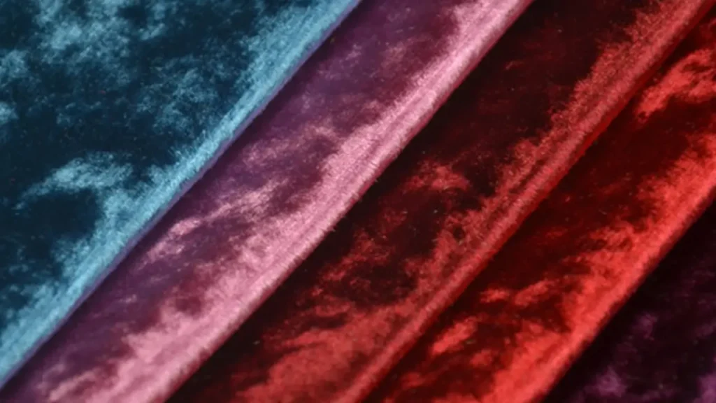 how to dye different colors of velvet fabric
