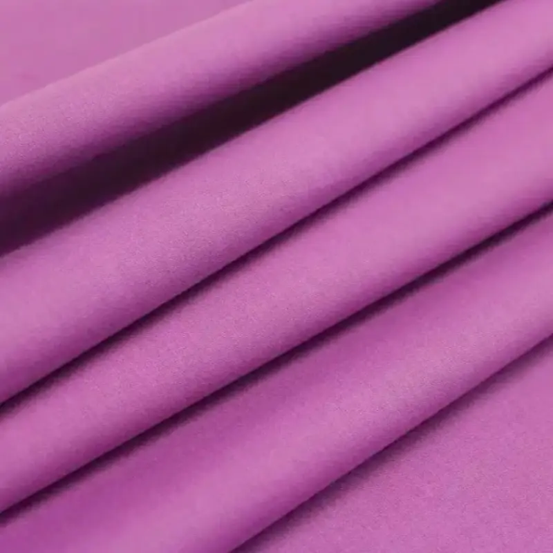 light purple poplin fabric