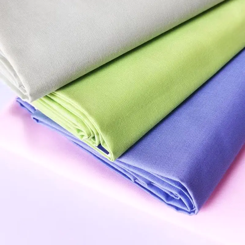 spandex cvc stretch poplin fabric