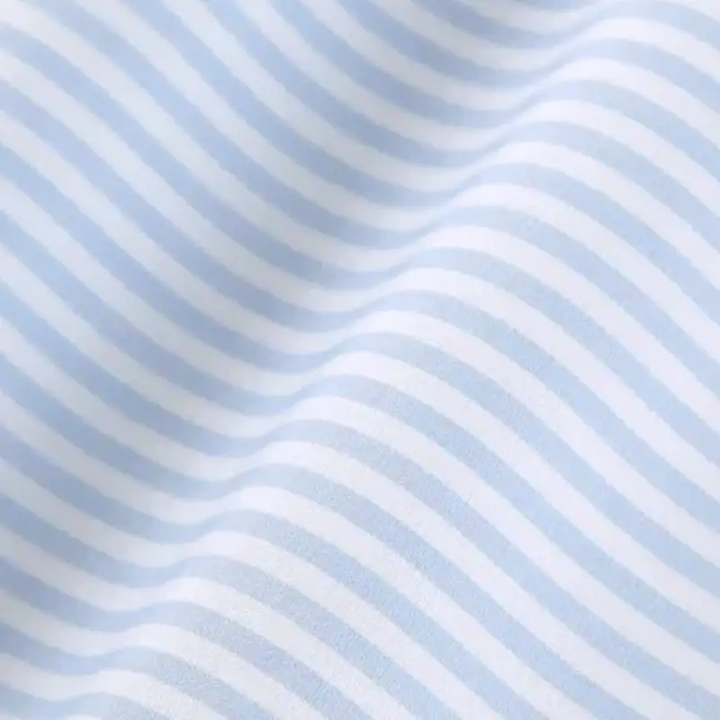 striped poplin dress shirting fabric