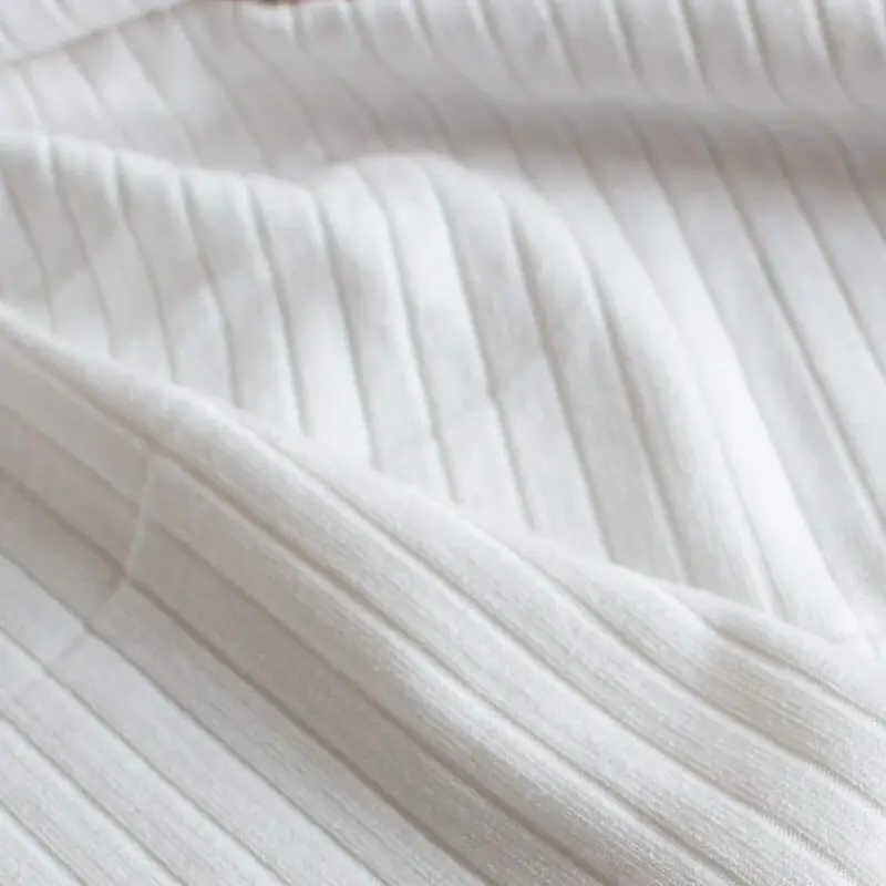 viscose rib knit fabric