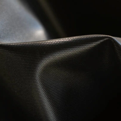 Black Waterproof Nylon Fabric by the Yard