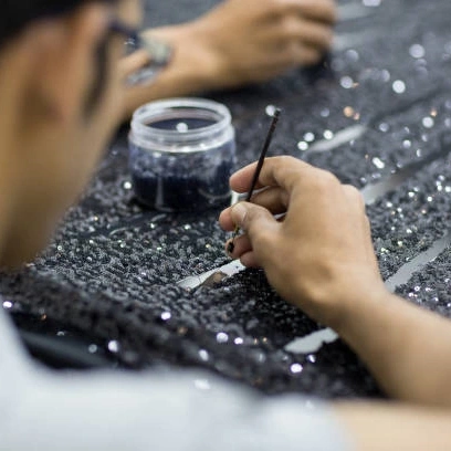 How to Sew Sequin Fabric