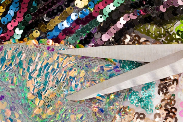 Preparing Your Sequin Fabric for Cutting