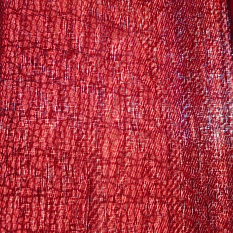 Red Sequin Lace Fabric
