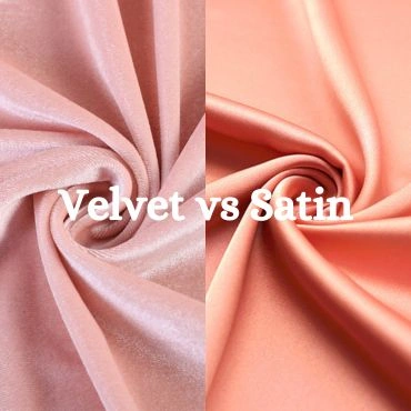 Satin vs Velvet Fabric