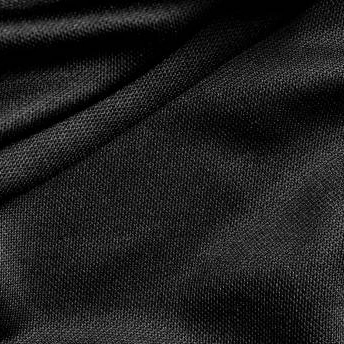 Solid Black Nylon Fabric