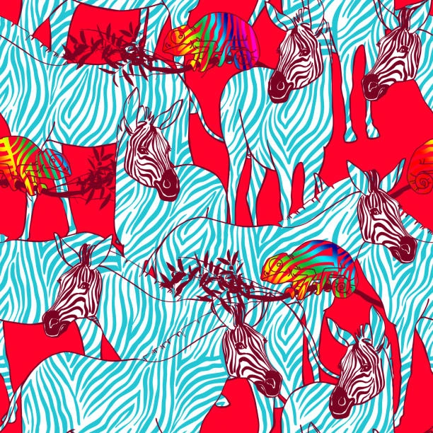 Velvet Zebra Print Fabric