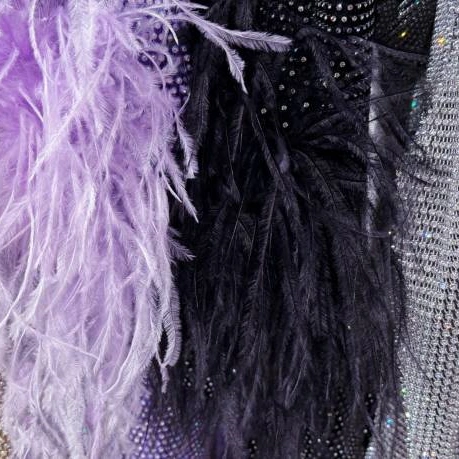 Wholesale Feather Sequin Fabric