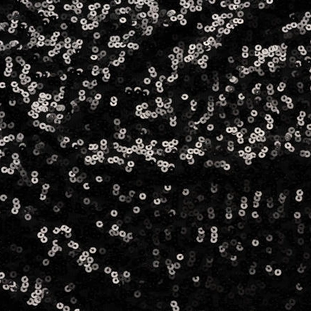 black and white sequin fabric