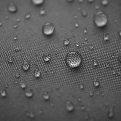 black waterproof nylon fabric