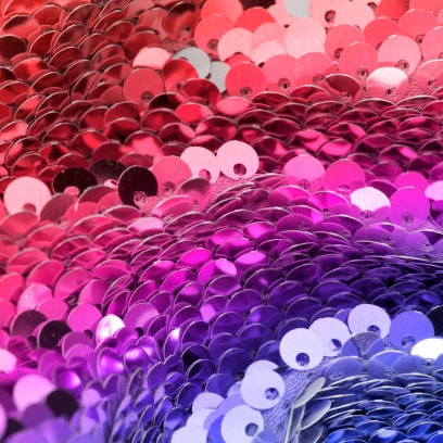 blue and purple sequin fabric
