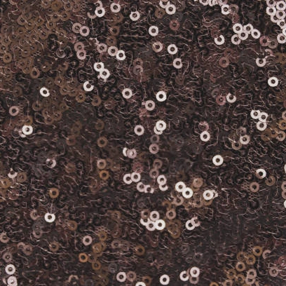 brown confetti dot sequin fabric