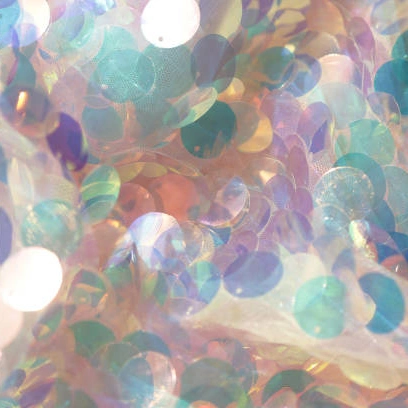 large iridescent sequin fabric