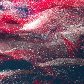 red white and blue sequin fabric