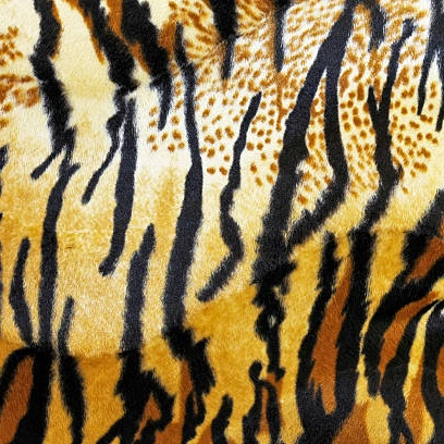 tiger deer velvet fabric​