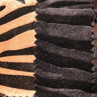 tiger silk velvet fabric