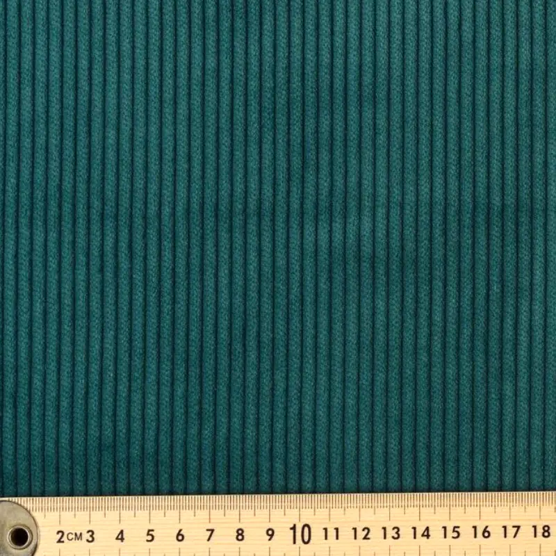 green corduroy upholstery fabric