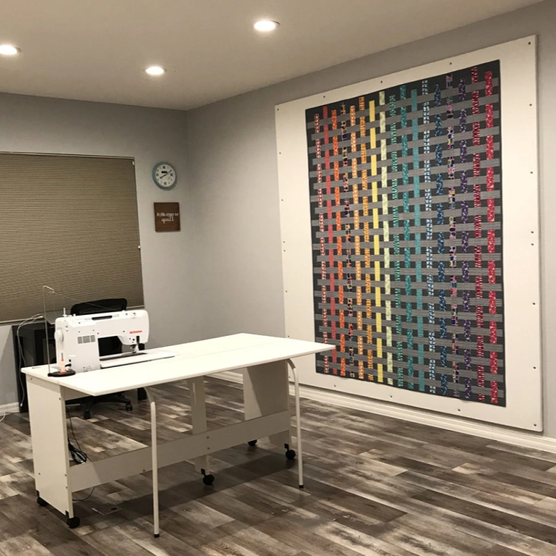 best fabric for quilt design wall