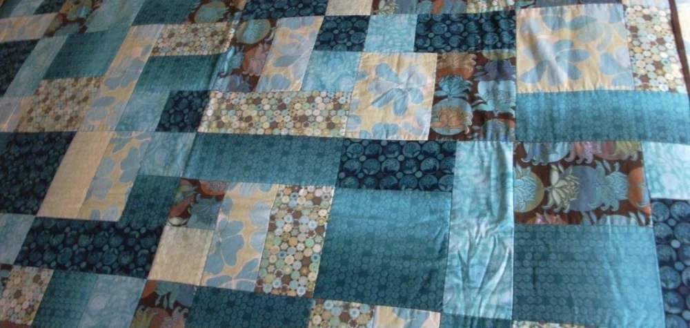 brick path quilt design