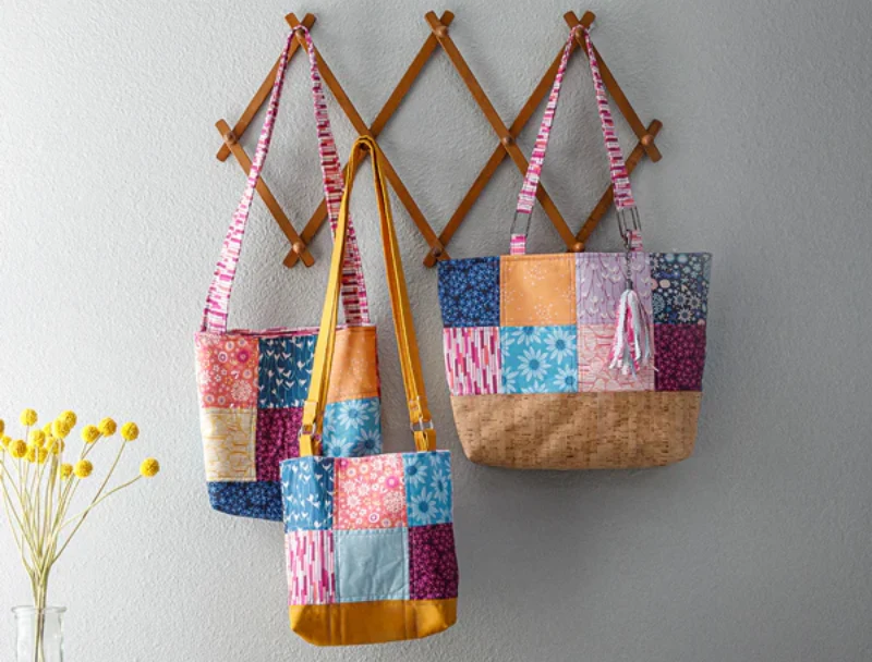 charm pack tote bag
