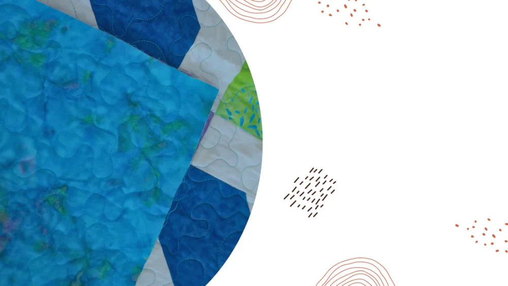 cutting and sewing with batik fabric