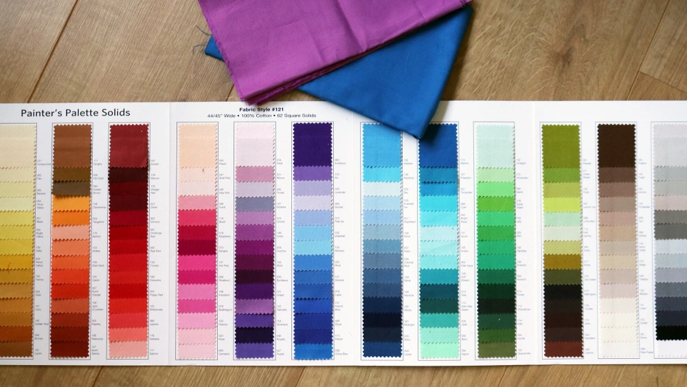Solid-Color Quilting Fabric Comparison