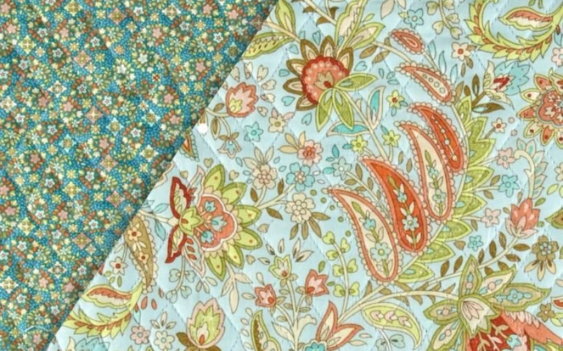 fanda fabrics double sided quilted fabric