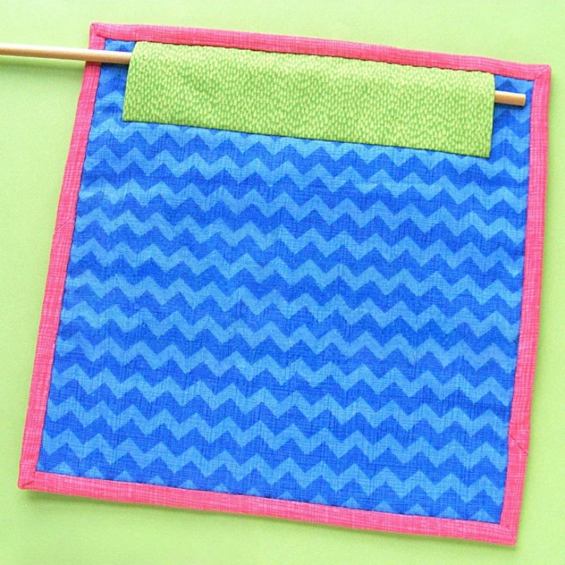 how to make a quilt sleeve