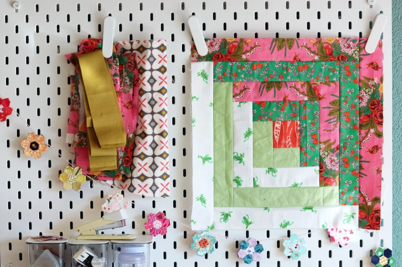 log cabin quilt block variations