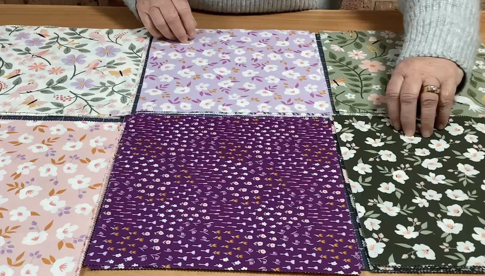organize layer cake fabric
