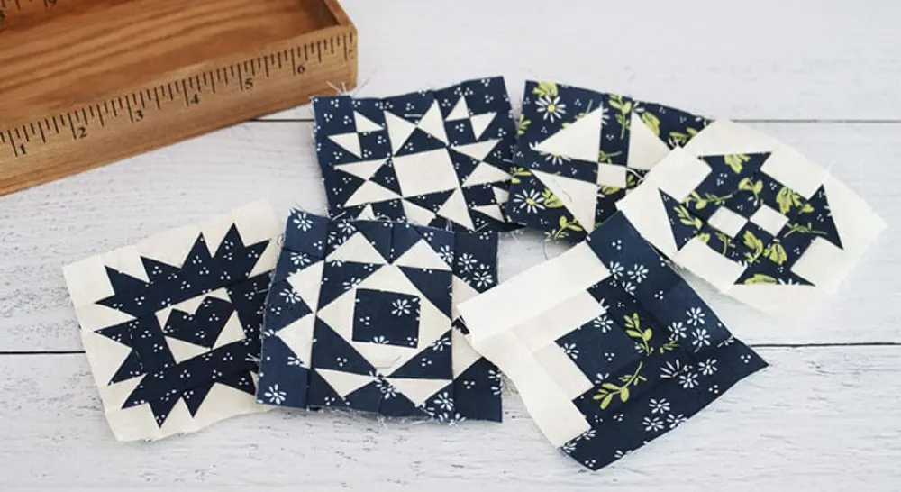 piecing quilt blocks