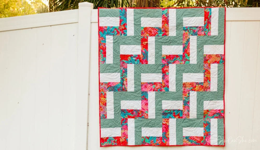 rail fence quilt design