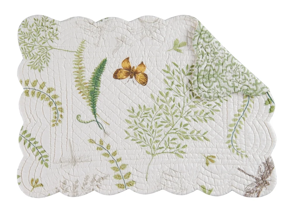 reversible quilted placemat