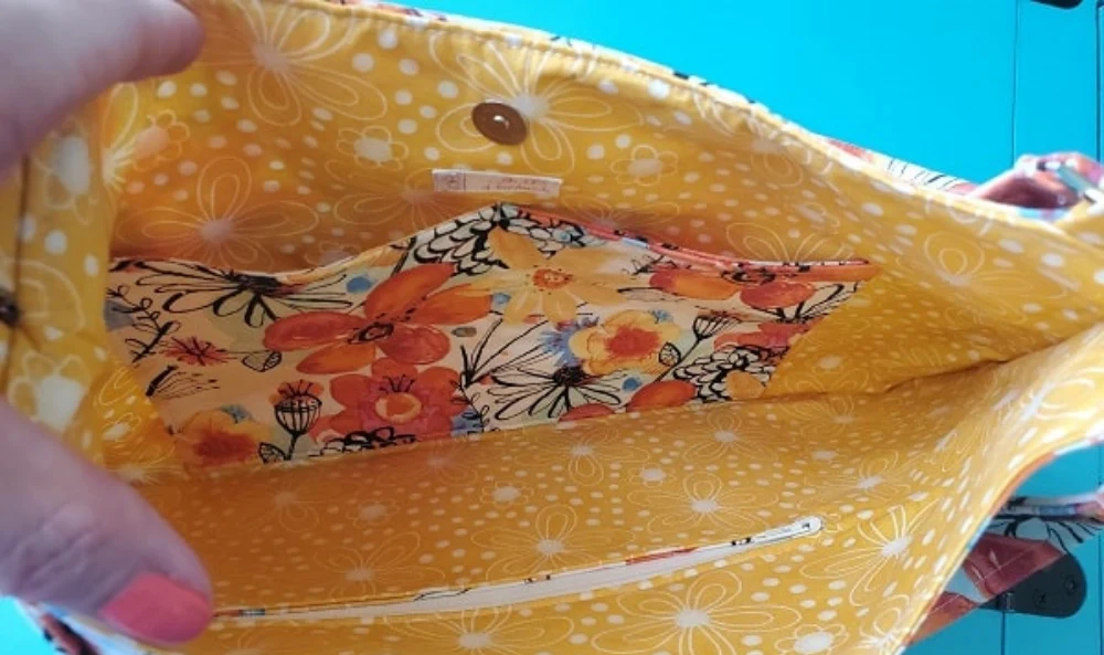 adding lining and pockets