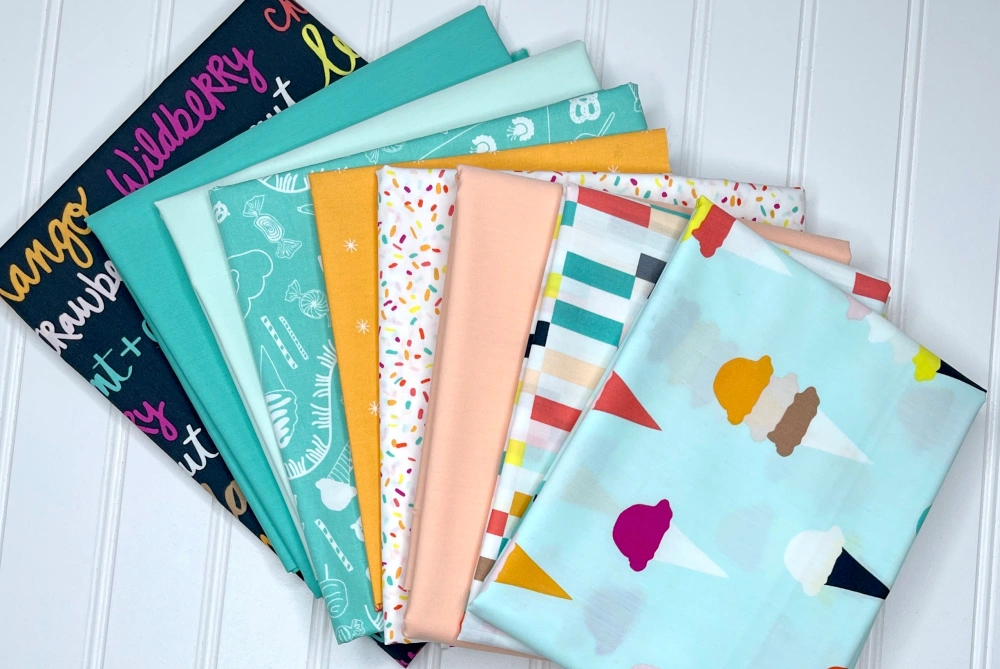 how to make bunting choose fabric