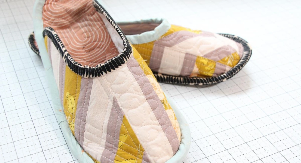 make quilted slippers tips