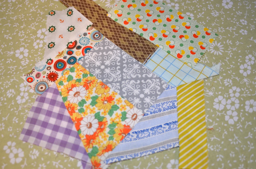 materials for a crazy quilt