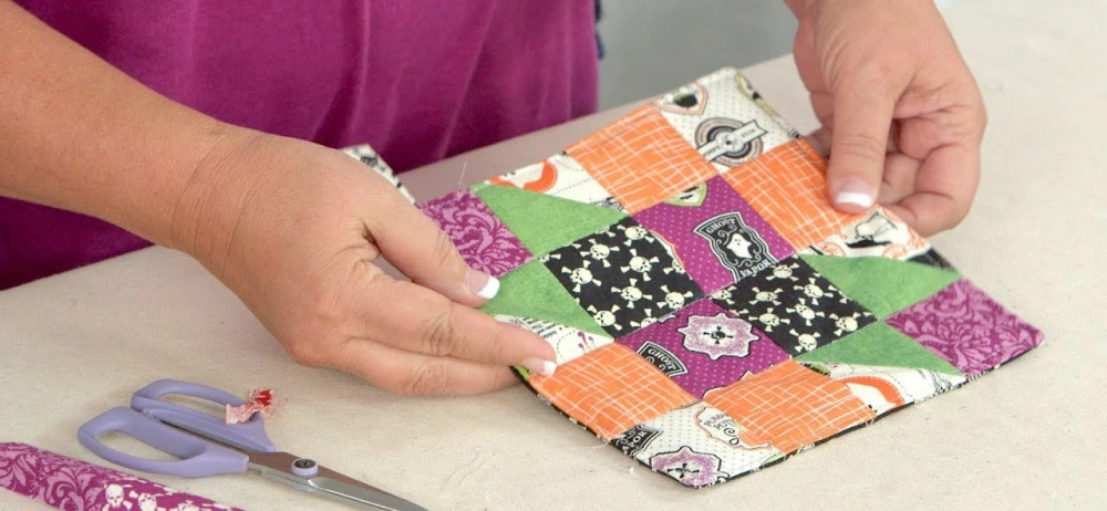 quilt pot holders tutorial
